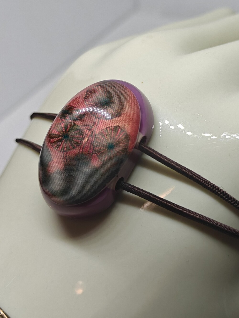 Pellini Milano Lucite Resin Stretch Bracelet/Hair Accessory